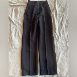 Wilfred Black Wide-Leg Dress Pants